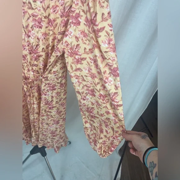 B.O.G. COLLECTIVE Cassia Patterned Mini Dress Size XL (14-16) NWT - Picture 10 of 11